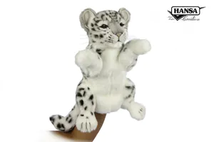 Hovedbilde HansaCreation hånddukke Snøleopard
